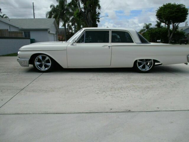 1961 White Ford Fairlane Sedan