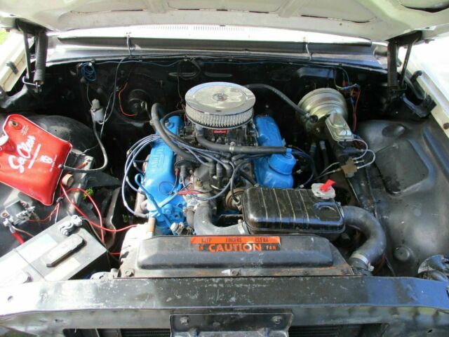 1961 White Ford Fairlane Sedan