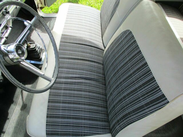 1961 White Ford Fairlane Sedan