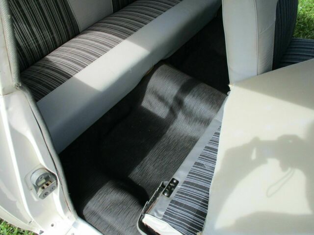 1961 White Ford Fairlane Sedan