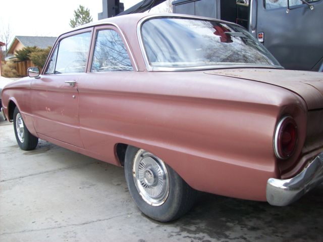 1961 Red Ford Falcon U/K