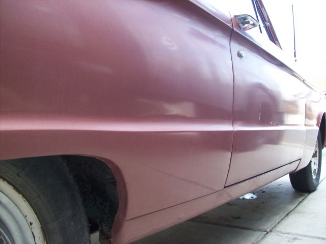 1961 Red Ford Falcon U/K