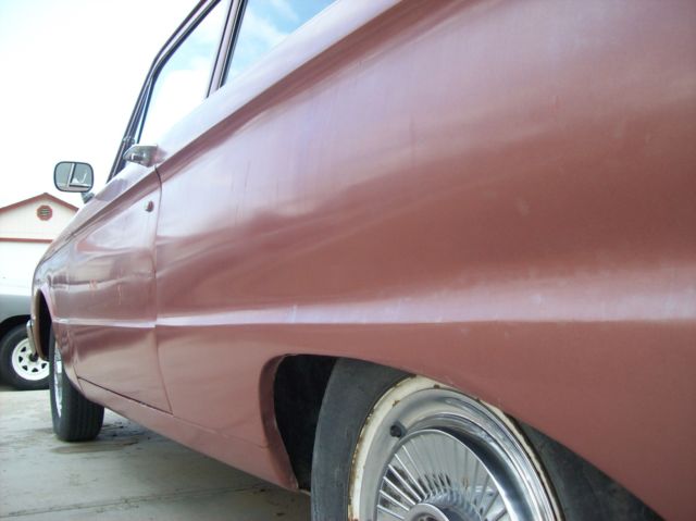 1961 Red Ford Falcon U/K