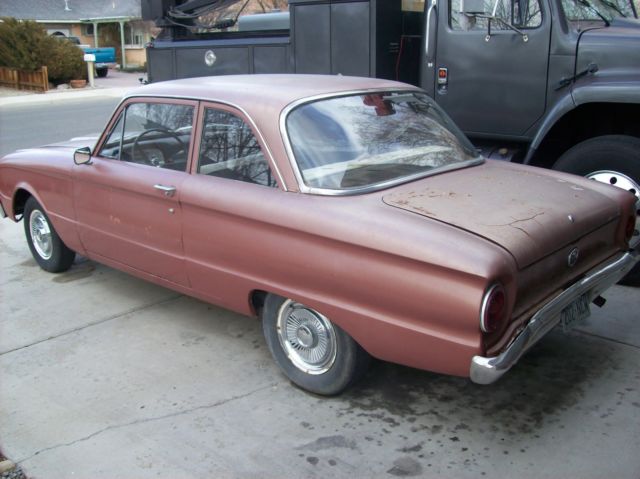 1961 Red Ford Falcon U/K