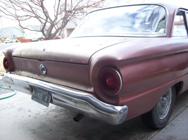 1961 Red Ford Falcon U/K