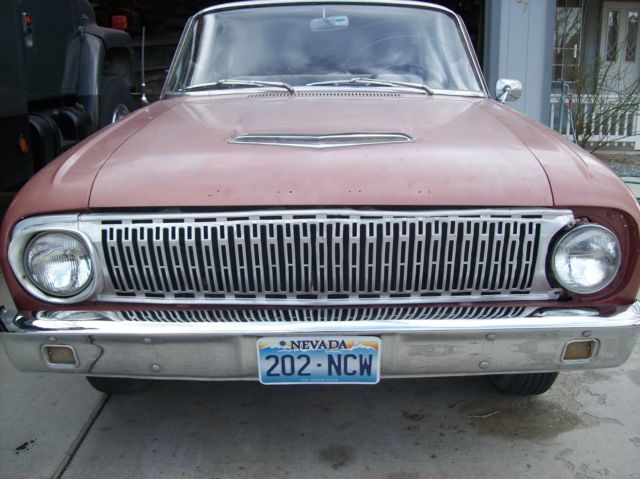 1961 Red Ford Falcon U/K