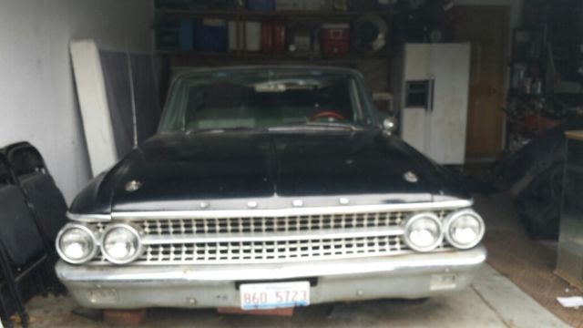 1961 Black Ford Galaxie Sedan