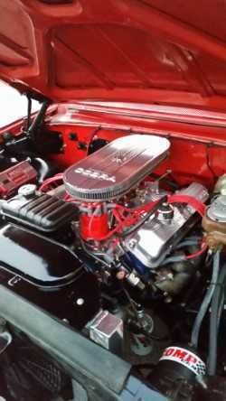 1961 Red Ford Galaxie Convertible