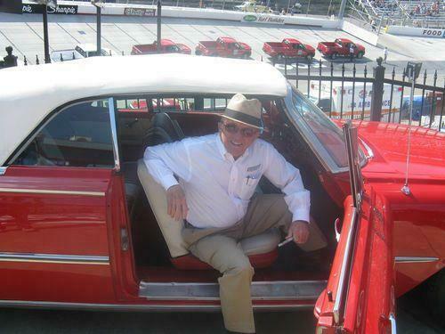 1961 Red Ford Galaxie Convertible