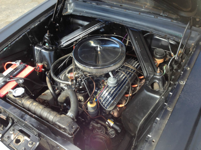 1961 Black Ford Ranchero Standard Cab Pickup