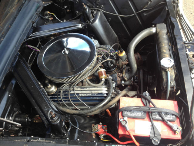 1961 Black Ford Ranchero Standard Cab Pickup