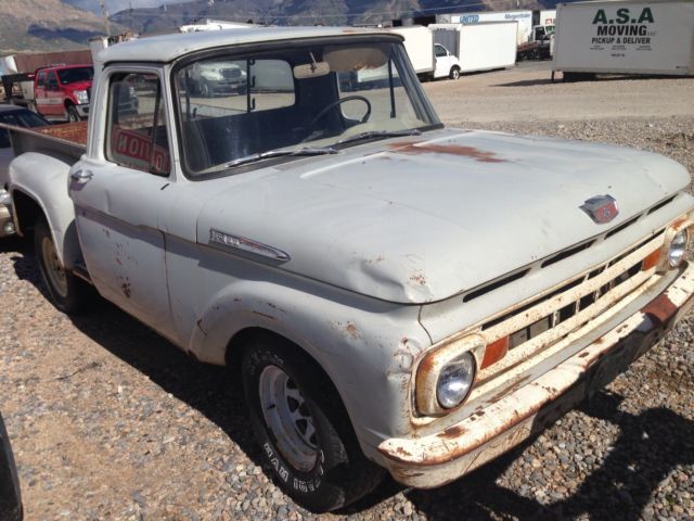 1961 Blue Ford F-100 Pickup Truck