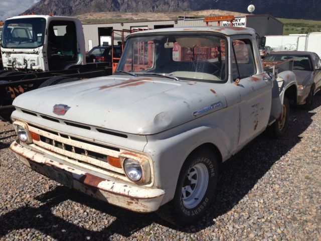 1961 Blue Ford F-100 Pickup Truck