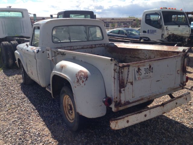 1961 Blue Ford F-100 Pickup Truck