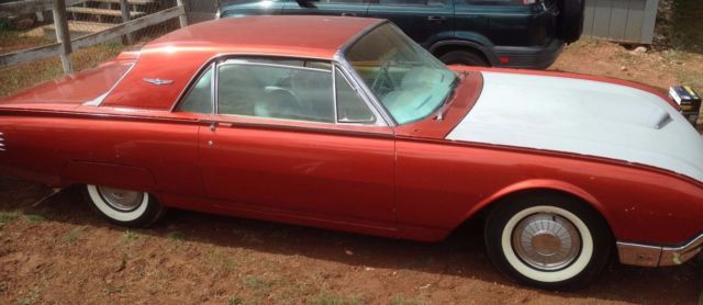 1961 Red Ford Thunderbird