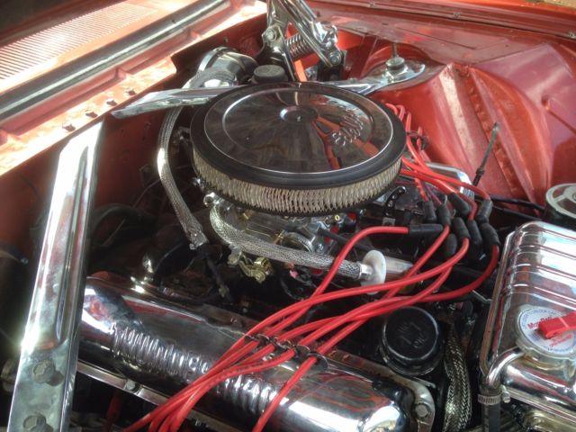 1961 Red Ford Thunderbird