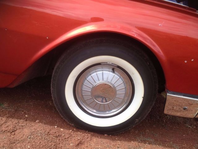 1961 Red Ford Thunderbird