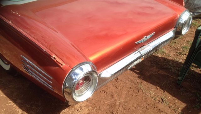 1961 Red Ford Thunderbird