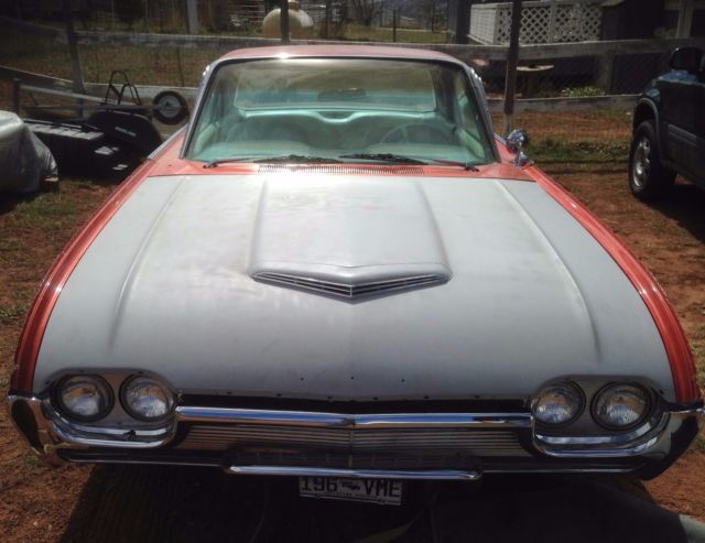 1961 Red Ford Thunderbird