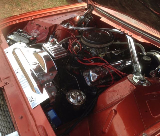 1961 Red Ford Thunderbird