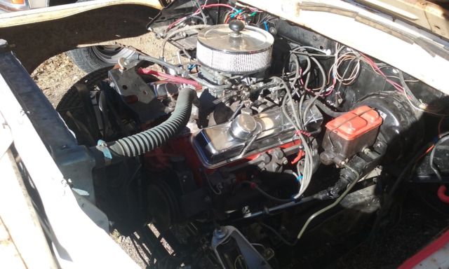 1961 white Ford F-250 uni-body