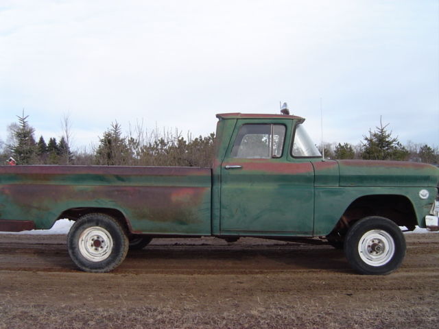 1961 Green GMC Halfton Standard Cab Pickup