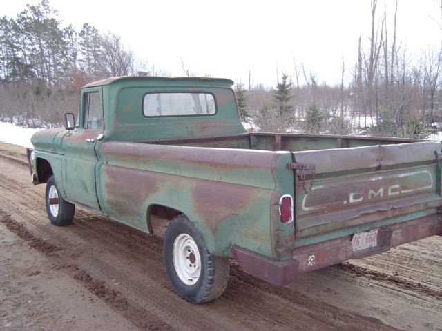 1961 Green GMC Halfton Standard Cab Pickup