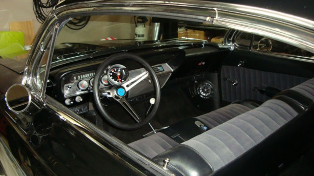 1961 Black Chevrolet Impala 2 DR hardtop