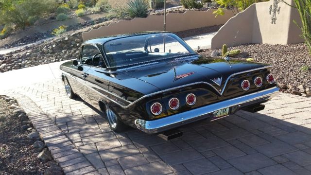 1961 Black Chevrolet Impala 2 DR hardtop