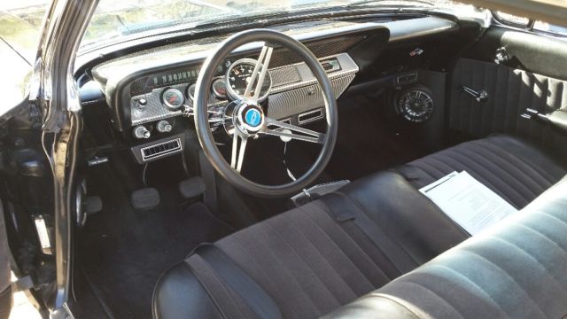 1961 Black Chevrolet Impala 2 DR hardtop