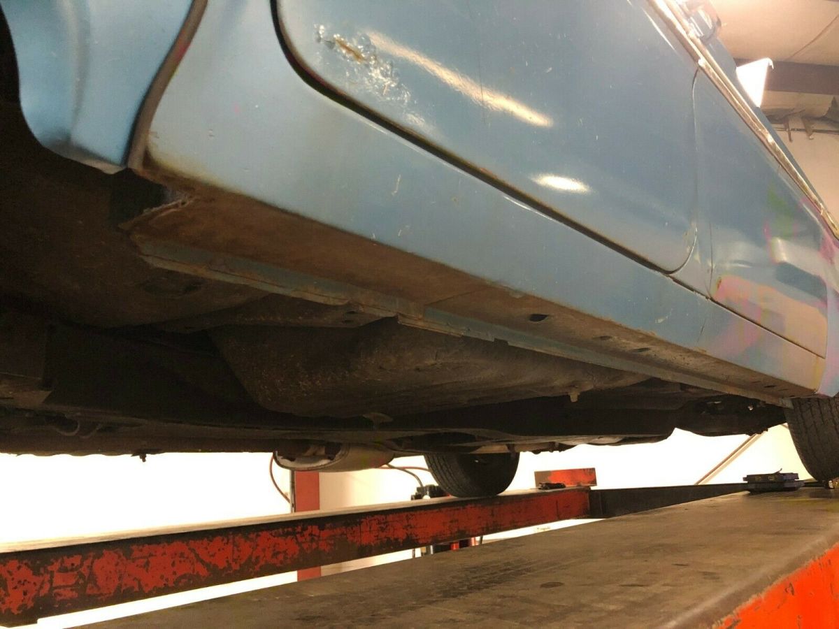 1961 Blue Chevrolet Impala Sedan