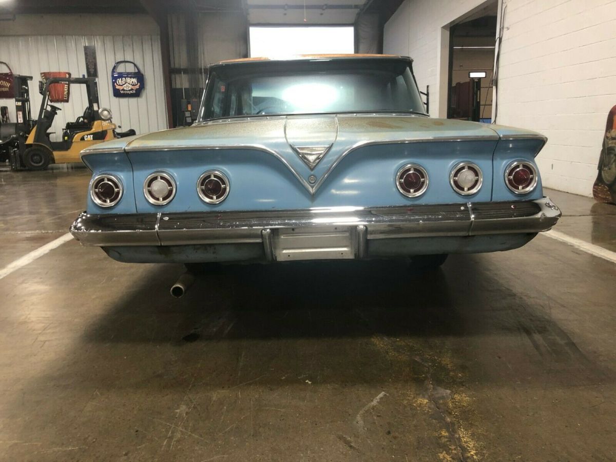 1961 Blue Chevrolet Impala Sedan