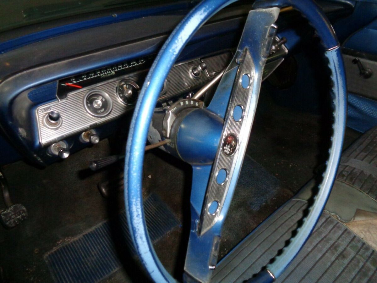 1961 Blue Chevrolet Impala Sedan