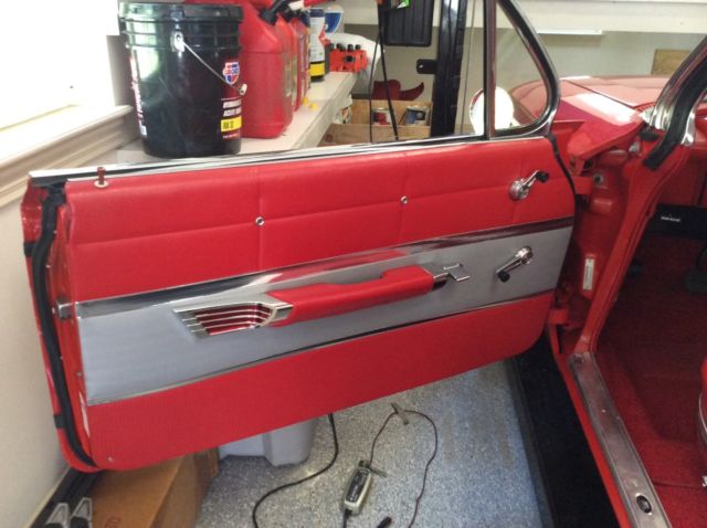 1961 Red Chevrolet Impala