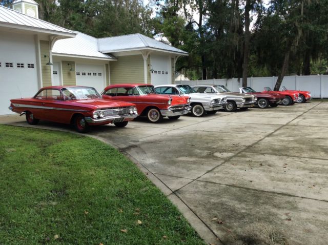 1961 Red Chevrolet Impala