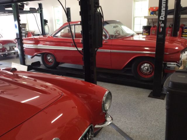 1961 Red Chevrolet Impala