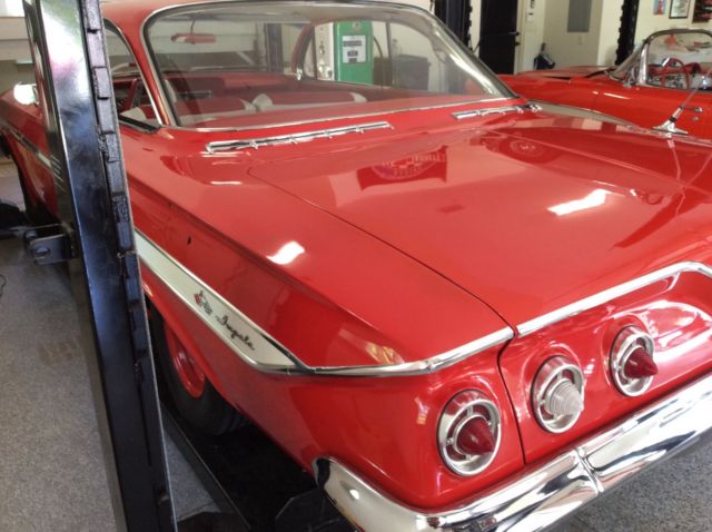 1961 Red Chevrolet Impala