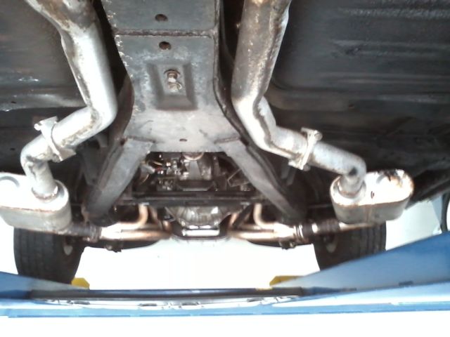 1961 Blue Chevrolet Impala 2 door convertible