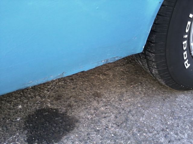 1961 Blue Chevrolet Impala 2 door convertible