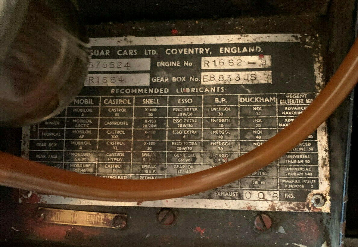 1961 Red Jaguar E-Type Convertible