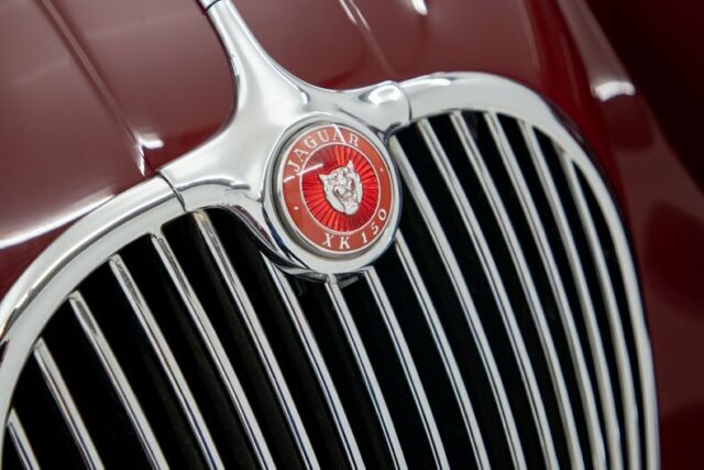 1961 Imperial Maroon Jaguar XK 150 Convertible