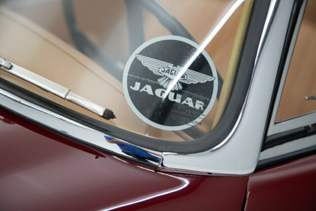 1961 Imperial Maroon Jaguar XK 150 Convertible