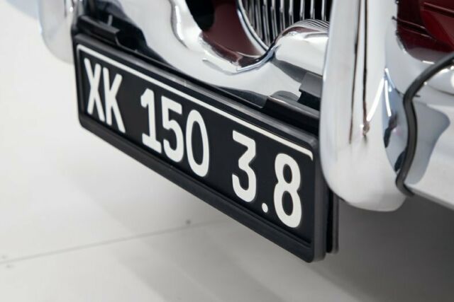 1961 Imperial Maroon Jaguar XK 150 Convertible