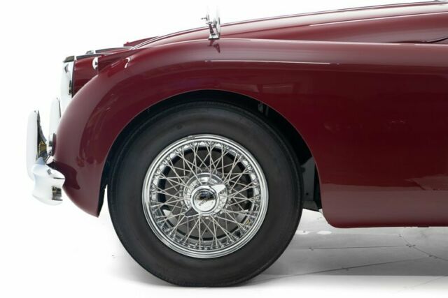 1961 Imperial Maroon Jaguar XK 150 Convertible