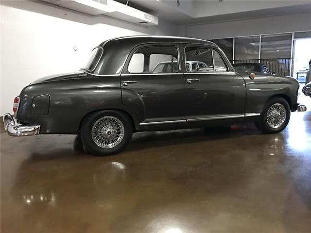 1961 Gray Mercedes-Benz 190 ponton 4 door sedan