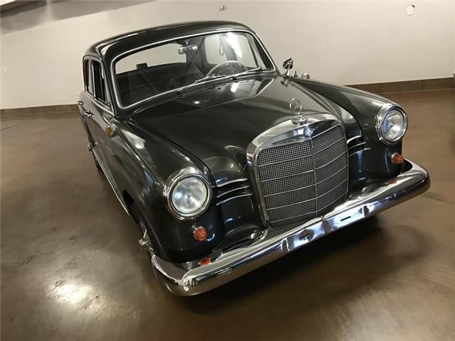 1961 Gray Mercedes-Benz 190 ponton 4 door sedan