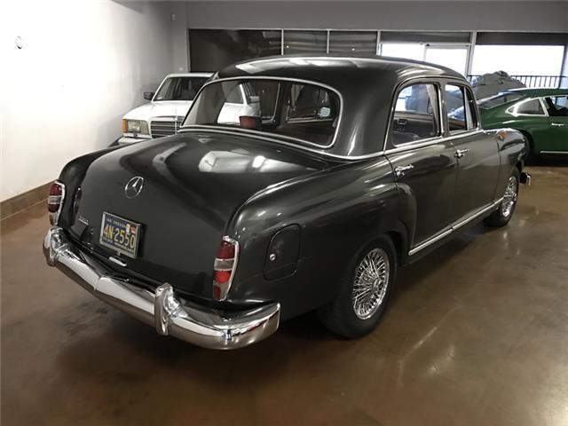 1961 Gray Mercedes-Benz 190 ponton 4 door sedan