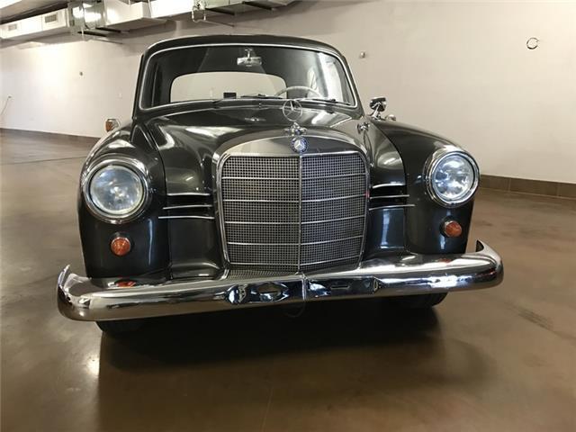 1961 Gray Mercedes-Benz 190 ponton 4 door sedan