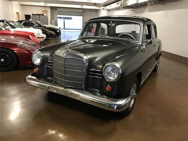 1961 Gray Mercedes-Benz 190 ponton 4 door sedan