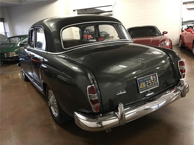 1961 Gray Mercedes-Benz 190 ponton 4 door sedan